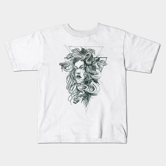 Medusa Kids T-Shirt by LecoLA